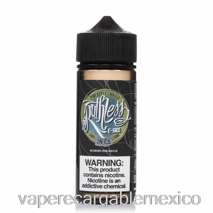 Vape Recargable Limonada De Piña Con Hielo - Vapor Despiadado - 120ml 3mg